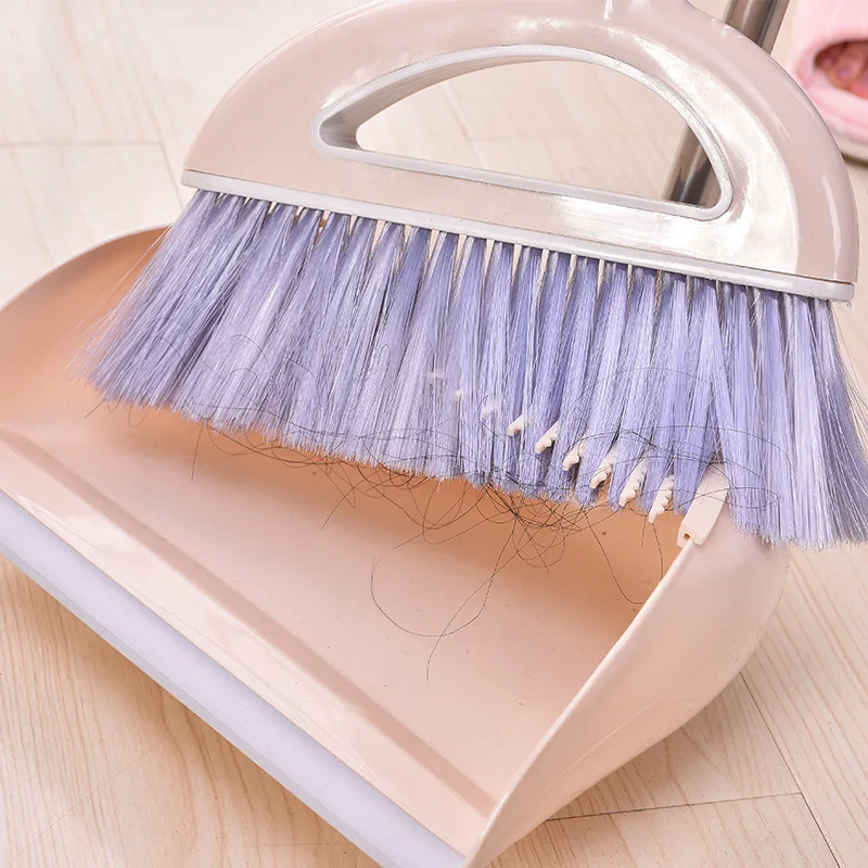 

Broom set combination sweep hair magic broom plastic cleaning household MJ1104