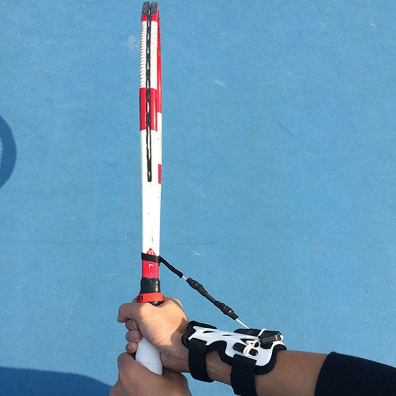 

Professional Tennis Trainer Practice Serve Ball Machine Sports Training Tool Self-Study Correct Wrist Posture Accessorie