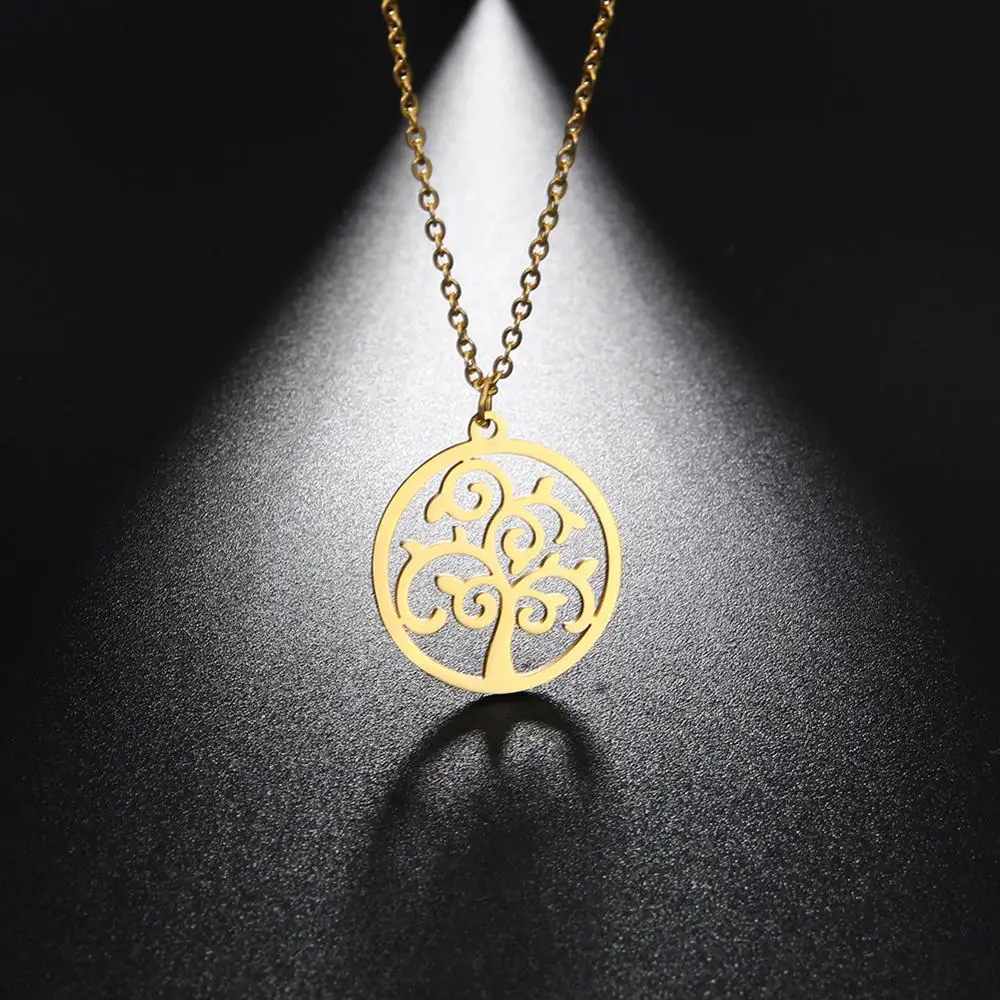 My Shape Филигранное женское ожерелье с цветком массивное Золотистое Ожерелье из