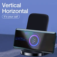 Genai 15W Wireless Charger Stand Desk Phone Holder Inductive Charger For Samsung S21 S10 S20 Quick Charge Dock For iPhone Xiaomi