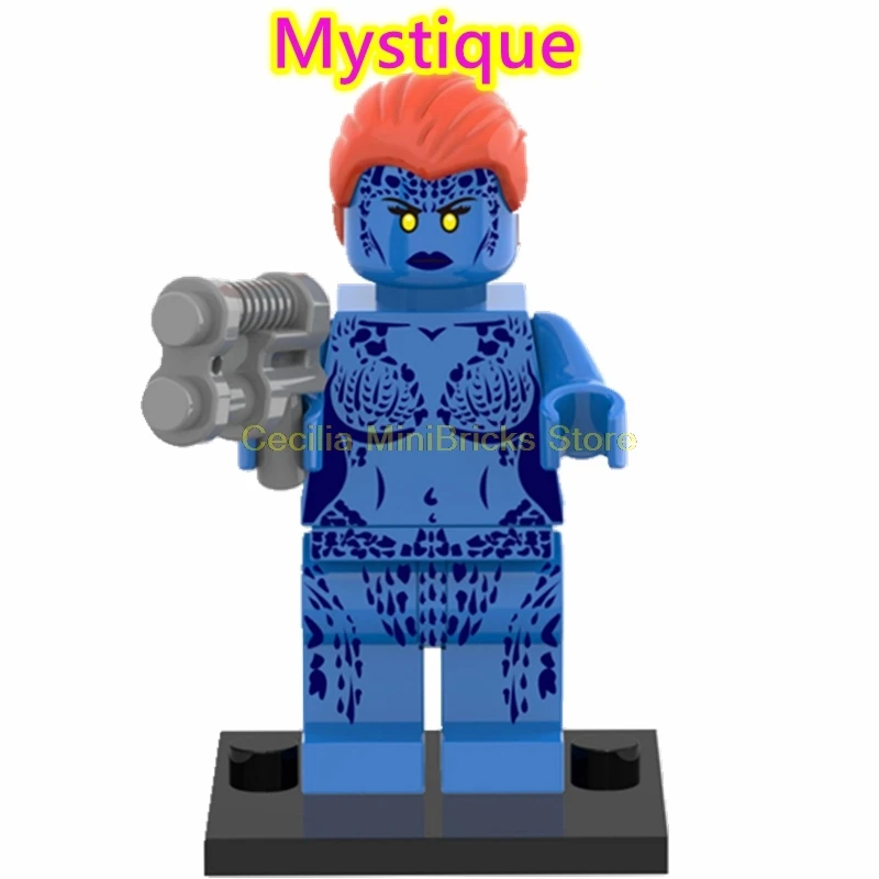 X-men Марвел Росомаха Жан Грей проф X Магнето Apocalypse Rogue Thanos строительные блоки игрушки для детей