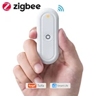 Умный дом Tuya ZigBee 3.0 беспроводной 1-кнопочный пульт дистанционного управления сцена переключатель работает с Conbee 2 stick iоброкер Jeedom DIY