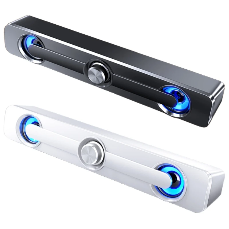 Компьютерная Колонка SADA V-111 проводная с USB мощная панель стерео сабвуфер басовый