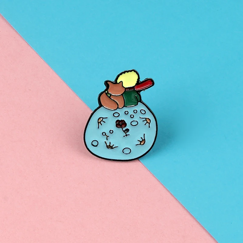 Не будьте скучной взрослой брошкой! Le Petit Prince B 612 планета Маленький принц лиса