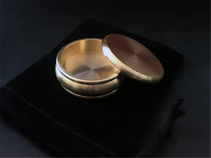 Будда Бостонская шкатулка (полудоллара латунь) Волшебные трюки Фокусник Крупным