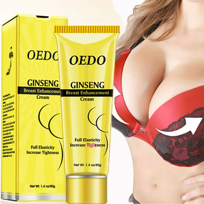 

Ginseng Breast Enlargement Cream Effective Full Elasticity Breast Enhancer Increase Tightness Big Bust Body Cream Breast Care