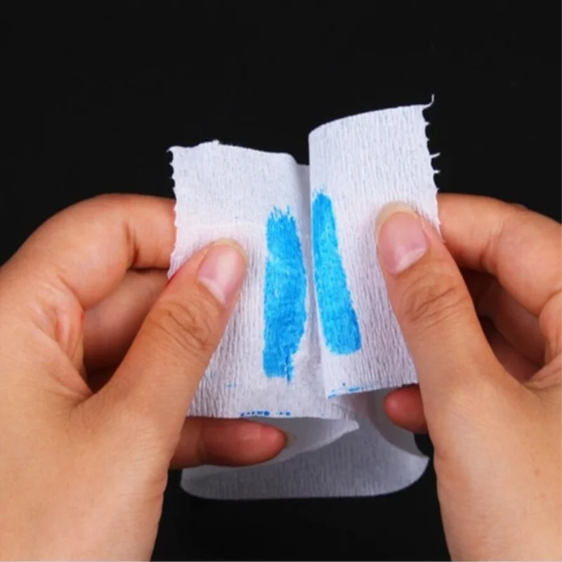 1 рулон рулонной бумаги для профессиональной резки волос салон одноразовый