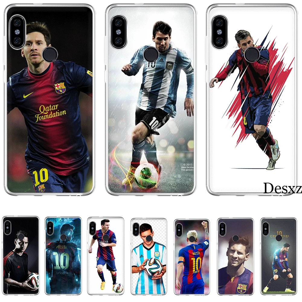 Мобильный чехол для телефона для Xiaomi Redmi 3 3S 4 4A 4X5 5A 6 7 Go 6A S2 K20 Pro Prime Plus Чехол Футбол Лионель Leo 10