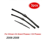 Набор щёток стеклоочистителя MIDOON для Citroen C4 Grand Picasso  C4 Picasso 2006 2007 2008, лобовое стекло 30 