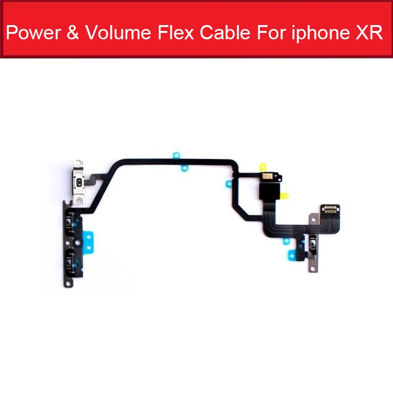 Кнопка включения/выключения питания гибкий кабель для iPhone 7 8 Plus X XS XR MAX