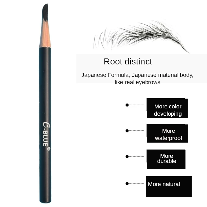 

Women Eyesbrow Enhancers Pencil Cosmetics Long Lasting Pigment Black Brown Waterproof Eyebrow Eyeliner Pencil Beauty Tools