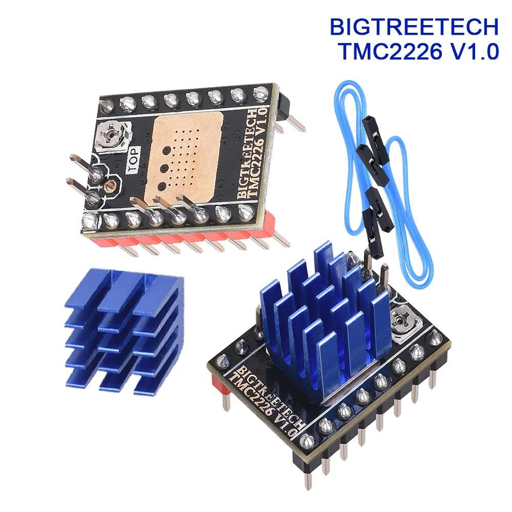 

BIGTREETECH TMC2226 V1.0 Stepper Motor Driver VS TMC2209 TMC2208 UART For SKR V1.4 MINI E3 TMC2130 3D Printer Parts MKS Board