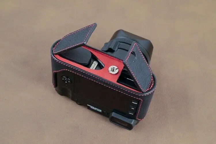 AYdgcam ручной работы чехол из натуральной кожи для камеры Половина корпуса Leica Q Typ 116