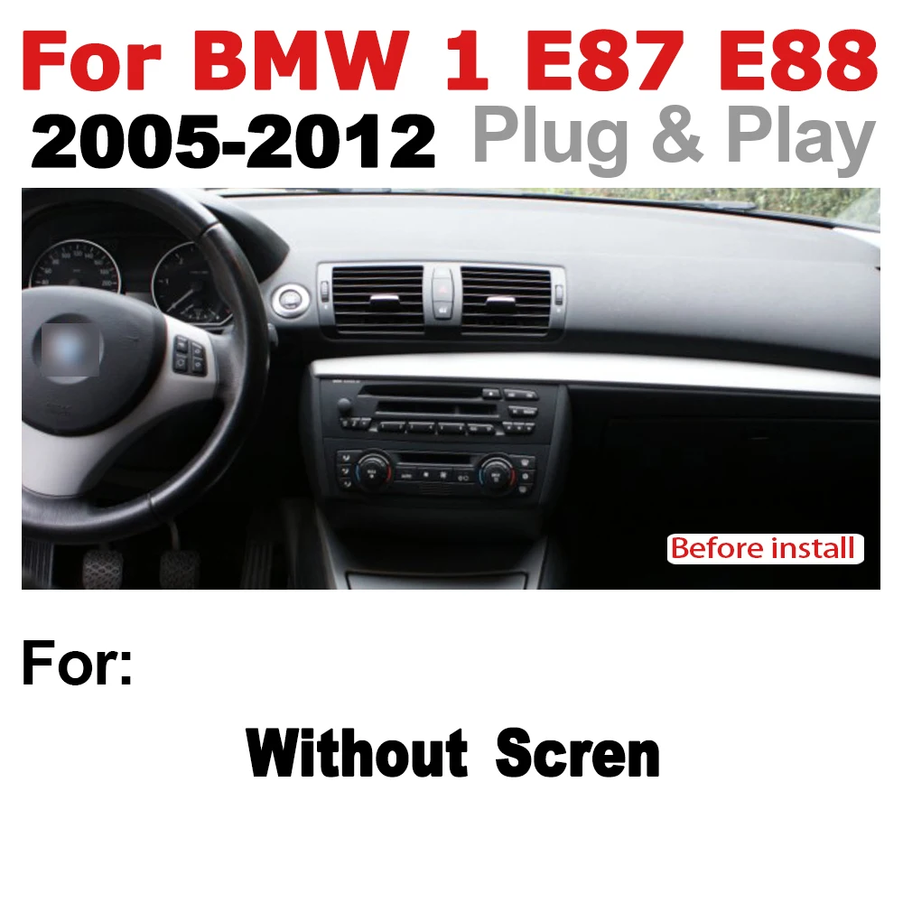 Автомобильный мультимедийный плеер Android 7 0 для BMW 1 E87 E88 2005 ~ 2012 Idrive WiFi GPS навигация