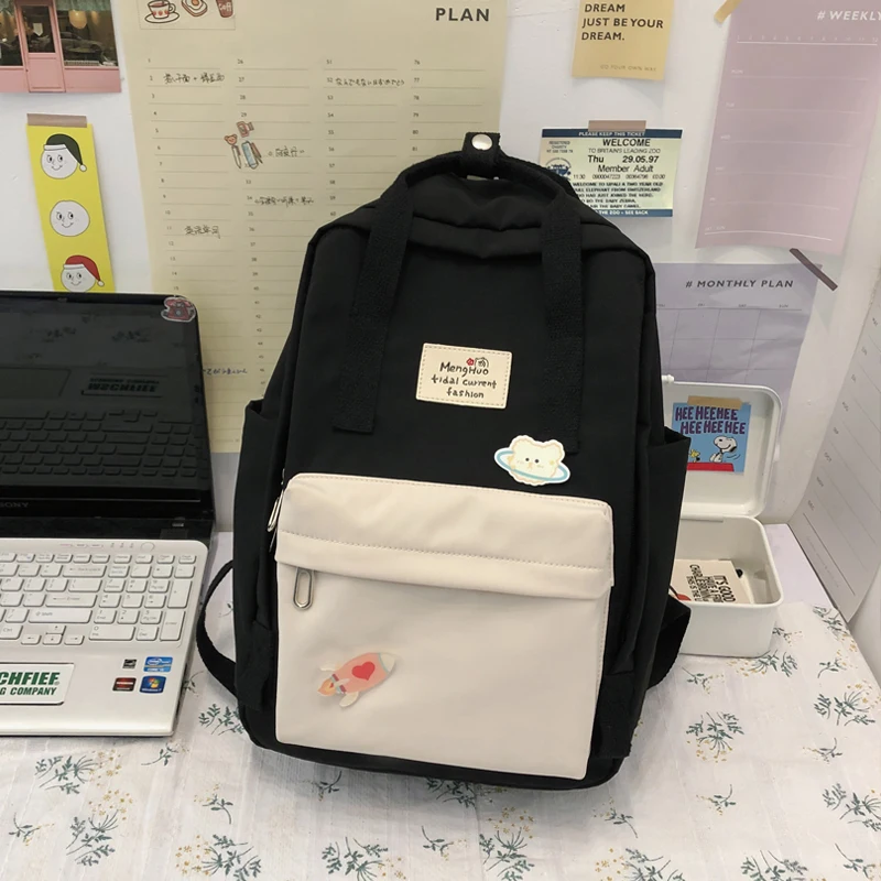 

High School Bags Girls Teenage Backpack Women Bag School Lightweight Kawaii College Student travel Bookbags Female Schoolbag