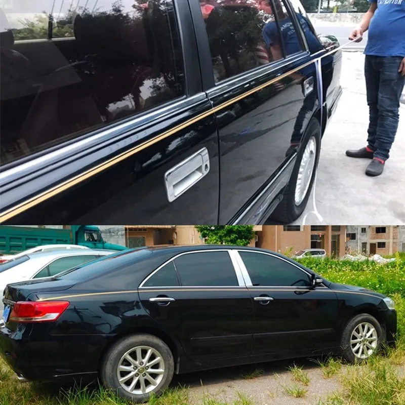 Двухсторонняя Автомобильная наклейка Carlas 1 27 см * 12 2 м Переводные полосы для