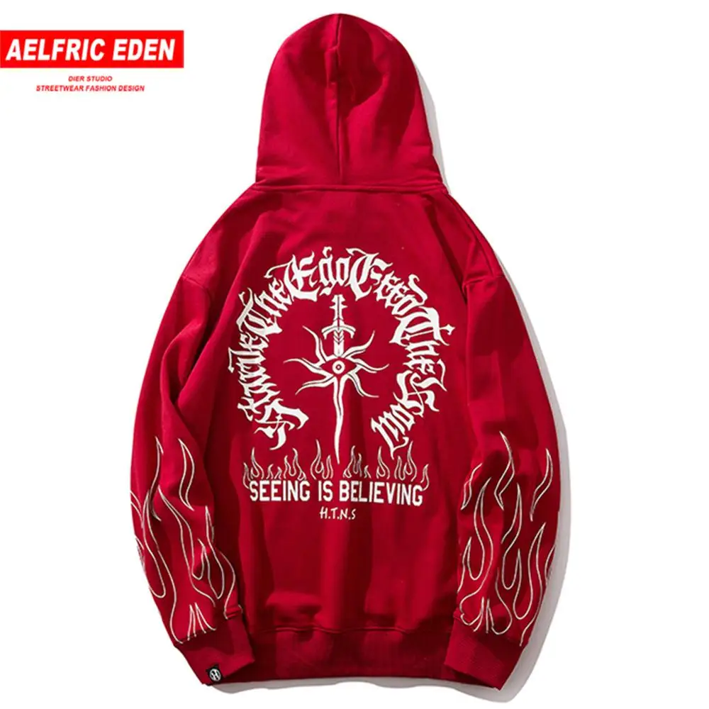 Мужская толстовка с капюшоном Aelfric Eden повседневный пуловер в японском стиле