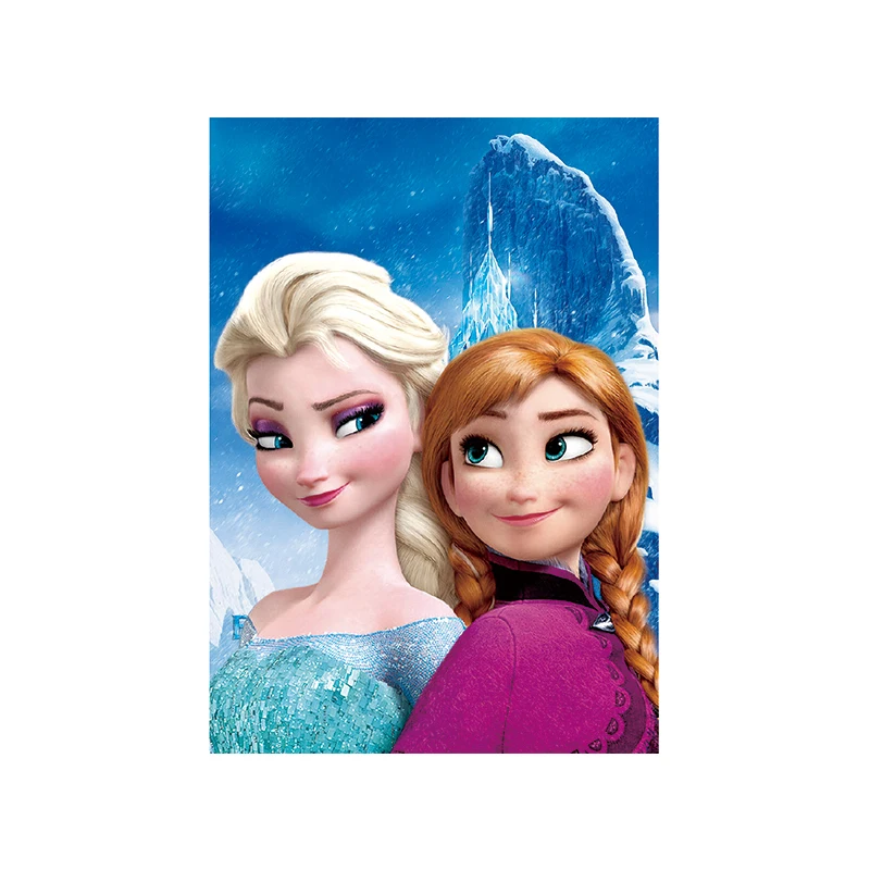 1 шт. Новое поступление Мультфильм Эльза Принцесса и Анна значок наклейка с
