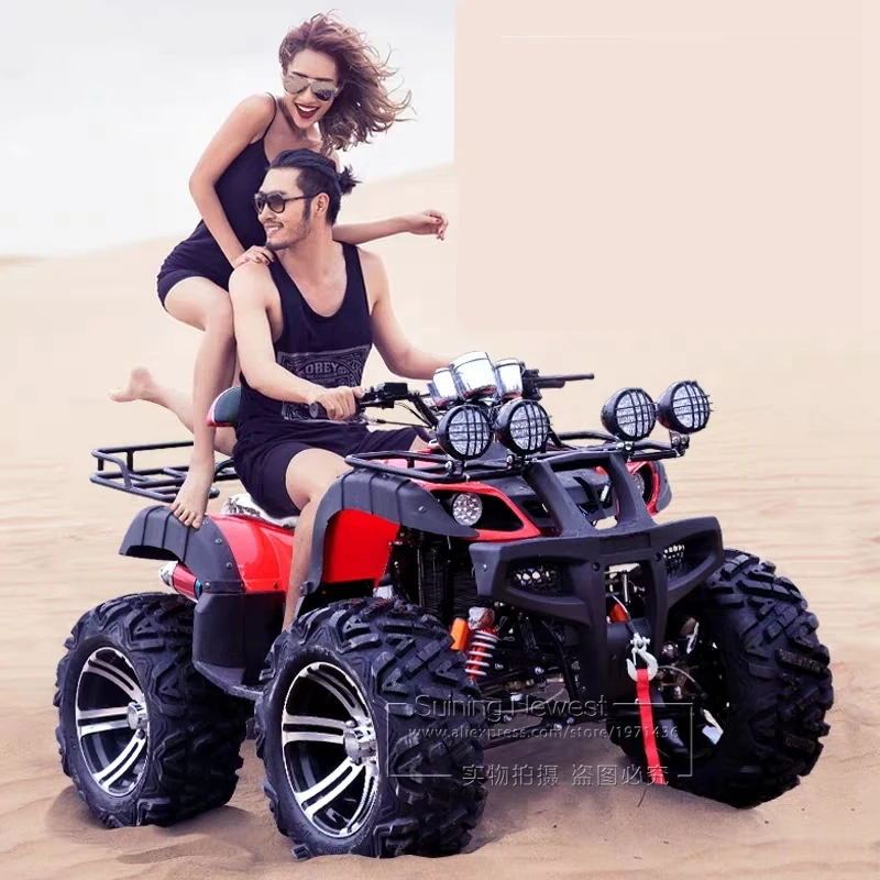 

250cc Fuel Gasoline Motorcycle mtb Beach Fatbike Adult Gravel Bike 4 Wheel Gas Moto Sport Racing Bicycle ATV Quad Bike