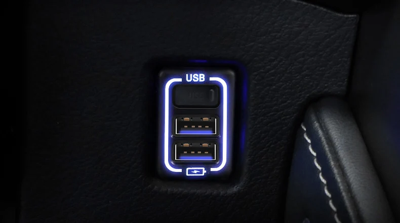 Lsrtw2017 для Lexus NX NX200 NX200t 300 NX300h Автомобильный USB разъем зарядного устройства аксессуары для интерьера