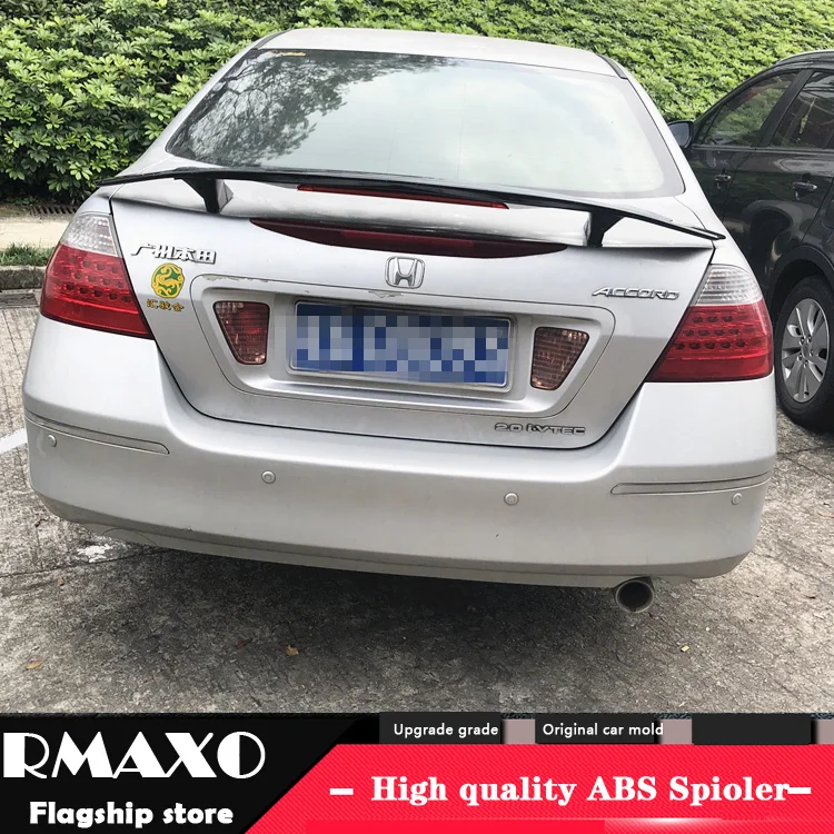 Для Accord спойлер 2006-2007 Honda высококачественный Спойлер ABS Материал заднее крыло