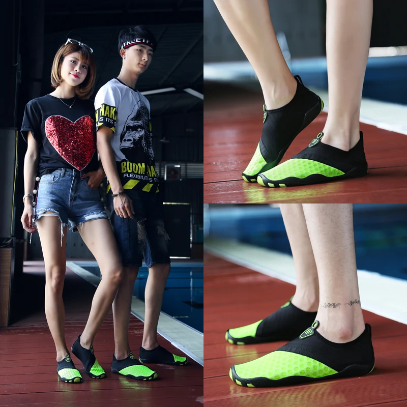 

Summer men's water shoes beach swimming shoes fitness shoes yoga shoes women quick-drying breathable non-slip river and sea shoe