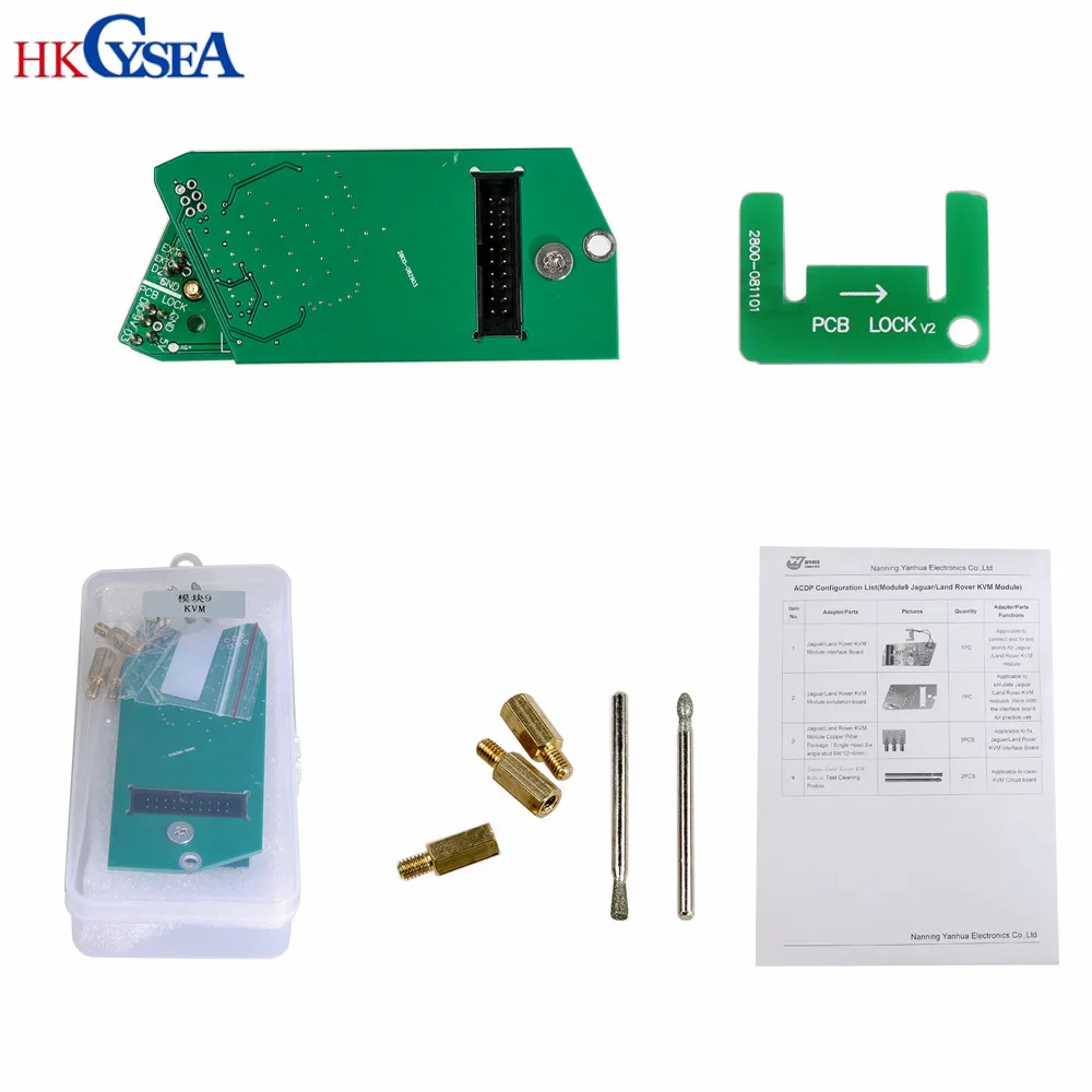 Yanhua Mini ACDP Module9 для программирования ключей Land Rover с поддержкой KVM 2015