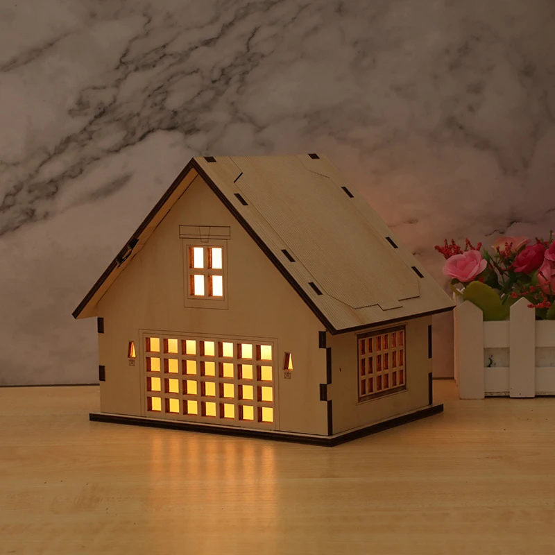 

Night Lights House Shape Cozy Bedside Lamp LED Wireless USB Type-c Rechargeable Eye Protection for Bedroom and Children Friendly