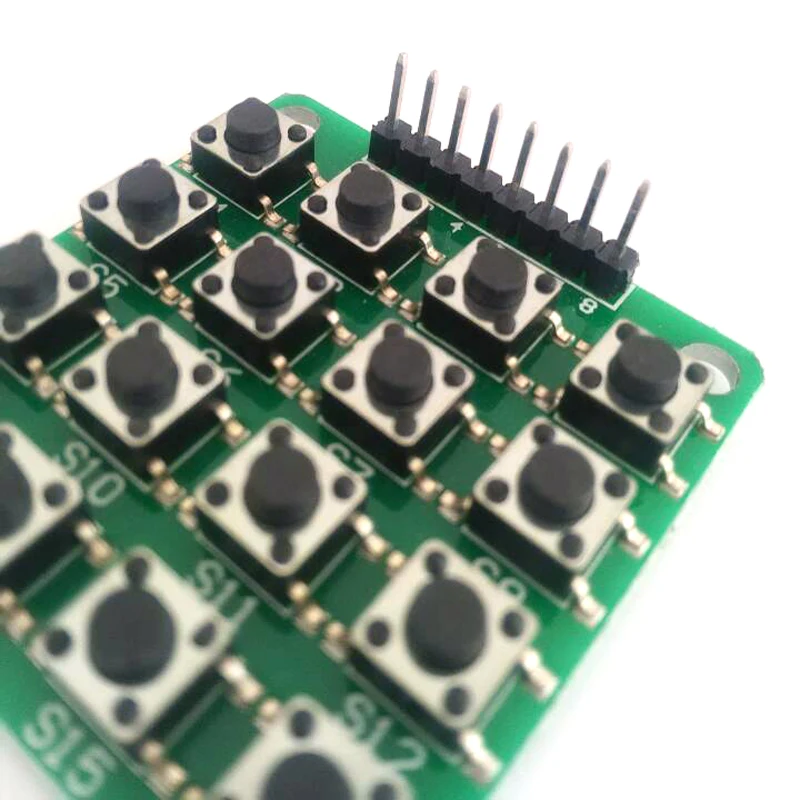 Matrix keyboard module multi-purpose switch 4 * independent touch model diy accessories | Игрушки и хобби