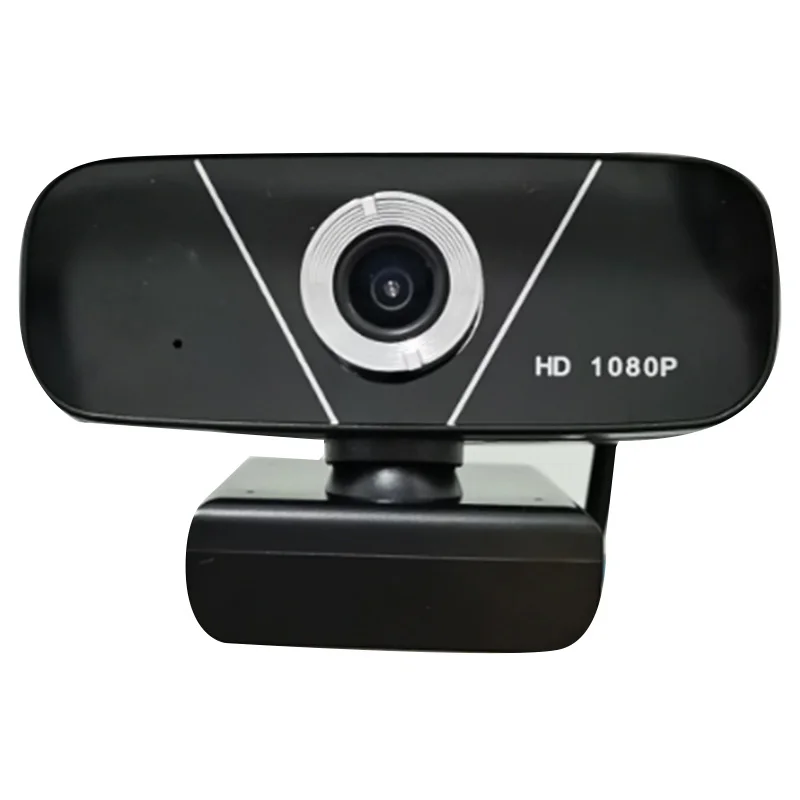 

Веб-камера HD 1080P со встроенным микрофоном и шумоподавлением, Широкоформатная USB-камера для ПК/Mac ноутбуков/настольных компьютеров