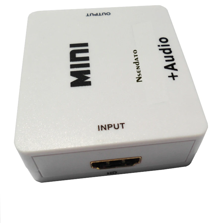 1080P Mini HD2HD с аудио преобразователем HD в экстрактором переходник для ПК ноутбука