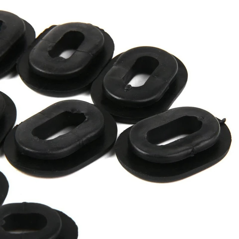 

12Pcs Motorcycle Rubber Side Cover Grommets Replacement Gasket Fairings for CG125