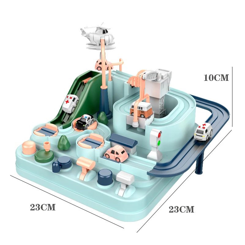2020 Новый Железнодорожный автомобиль игрушки для детей Монтессори мальчиков и