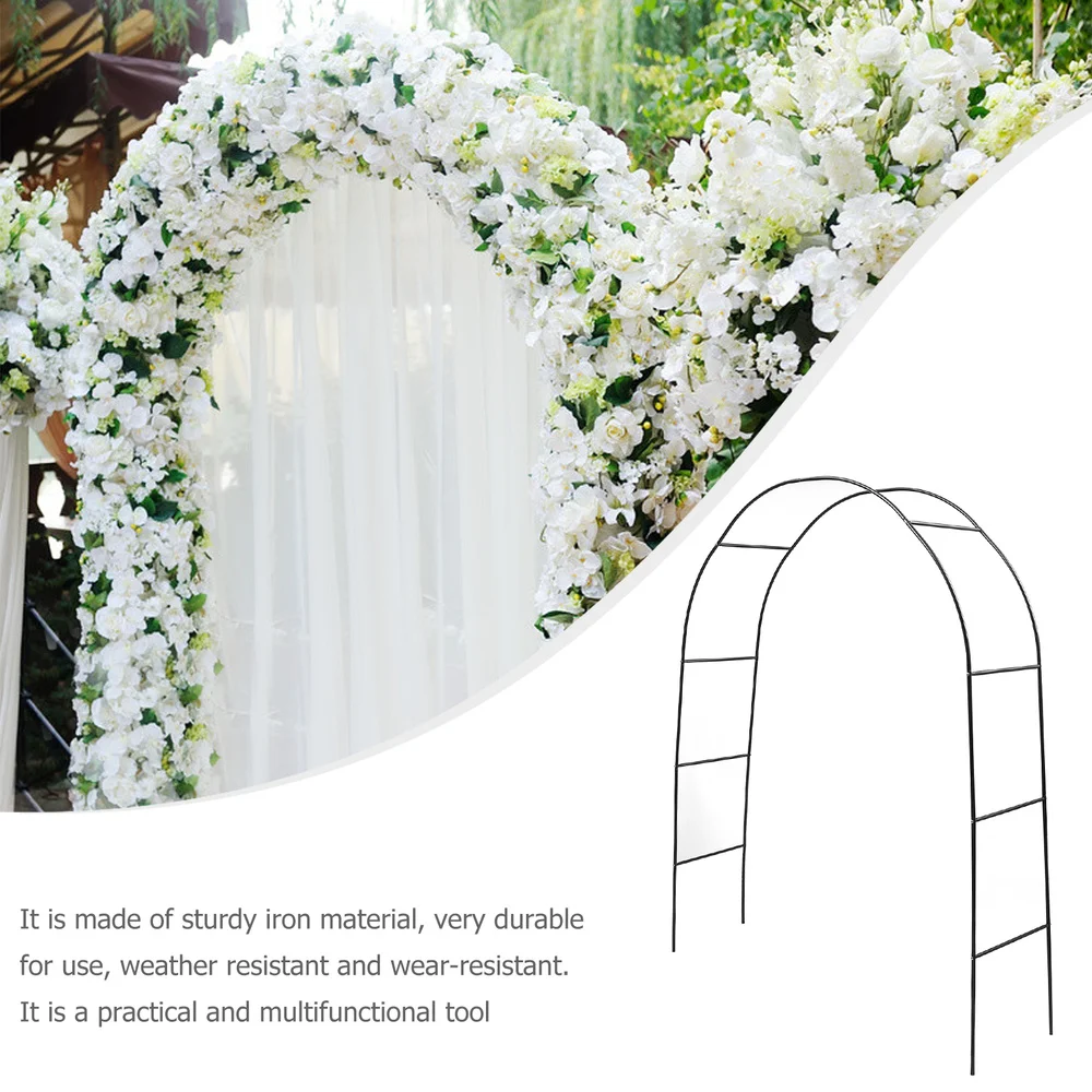 

1 Set Metal Arch Wedding Garden Climbing Plant Bridal Party Decoration Arbor