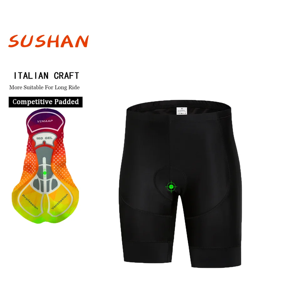 Black riding shorts Черная звезда Coolmax Мягкие велосипедные шорты противоударные шорты для велосипедистов MTB дорожный велосипед Шорты Ropa Ciclismo колготки для мужчин и женщин - Цвет: Black riding shorts