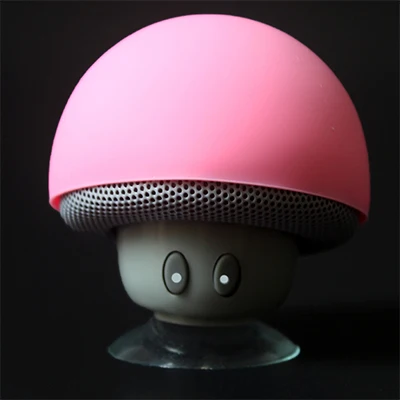 05 Мультфильм Гриб беспроводной altavoz bluetooth динамик водостойкая присоска Мини bluetooth динамик аудио открытый портативный кронштейн - Цвет: 05