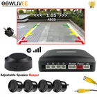 Электроника для автомобилей, датчики, Видеосистема Aparcado, черныебелые Датчики парковки, 4 датчика для автомобильной камеры и помощи при парковке радио