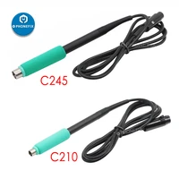 oem jbc c245 c210 soldering iron handpiece for jbc 245210 precision soldering station replacement handles for sugon t26 t26d
