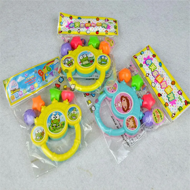 Детские погремушки для новорожденных с героями мультфильмов игрушки рук