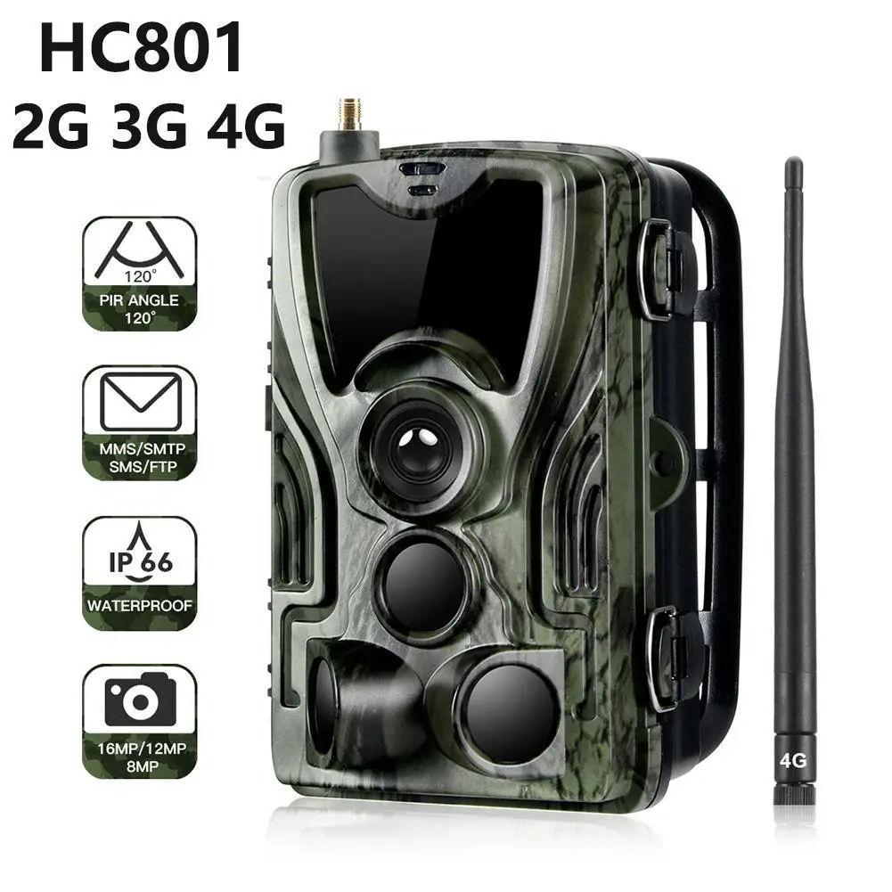 

Новая охотничья камера HC801 2G MMS/SMS/e-mail, камера ночного видения 20 МП 1080P, триггер 0,3 s, беспроводная камера наблюдения разведчика