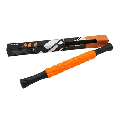 Orange3 Палочки для йоги, массажные палочки, палочки для пилатеса, расслабляющие мышцы, физиотерапия, инструмент для массажа тела, фитнес-оборудование, ролик для йоги - Цвет: Orange3