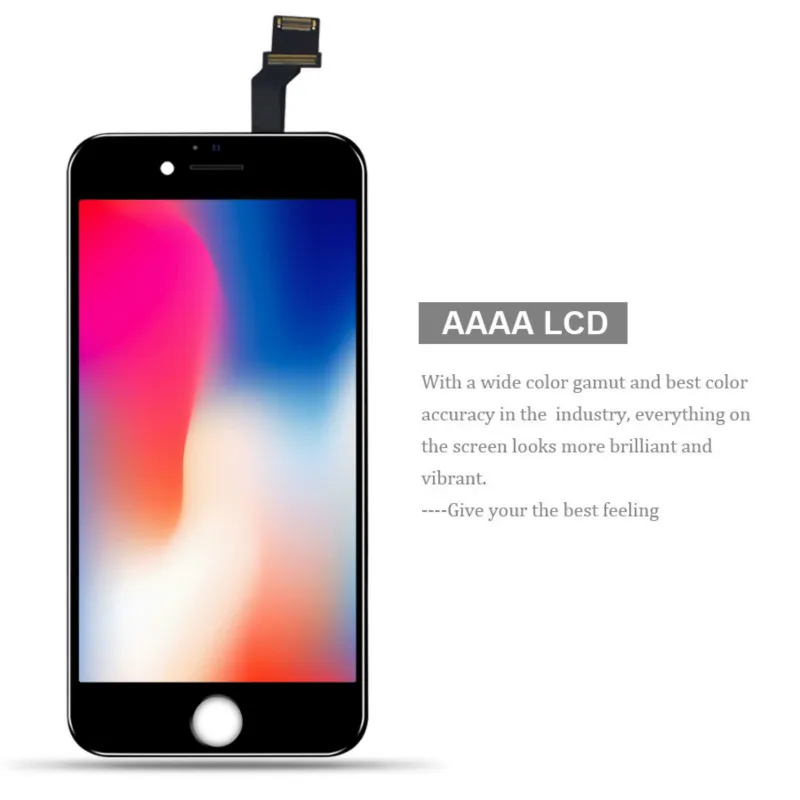 ЖК дисплей для iPhone 7 сенсорный экран дигитайзер Замена Полный Plus|Экраны мобильных