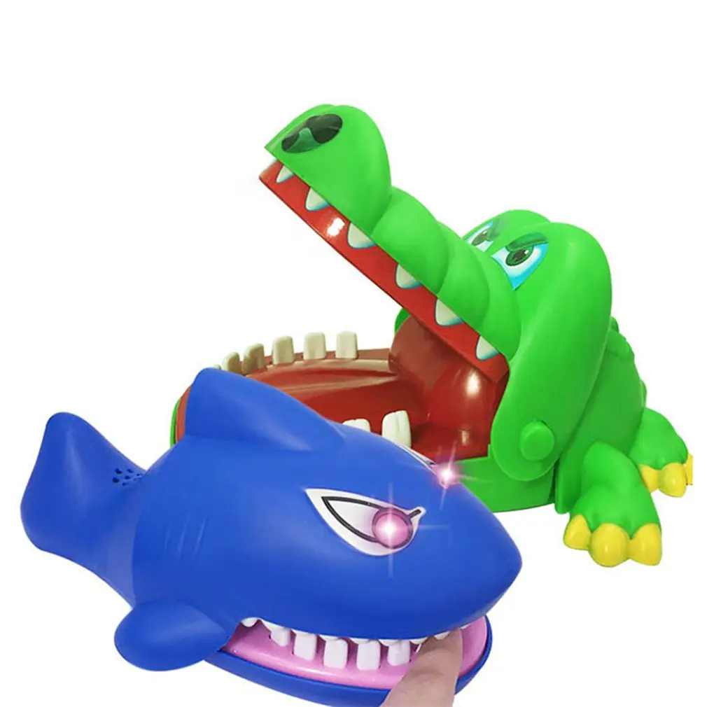 Смешные детские зуба животных Форма развлечения большой укус пальцев