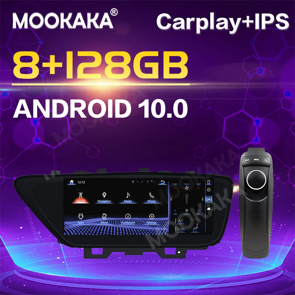 

Автомобильный мультимедийный плеер для Lexus ES 2013-2017, автомобильный стереомагнитофон, Android 10, IPS экран, навигация, головное устройство Carplay DSP