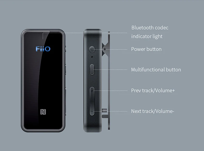 FiiO BTR3 csr8675 USB DAC/Bluetooth приемник aptXLL/aptXHD/LDAC для iphone/Android телефонов/ПК