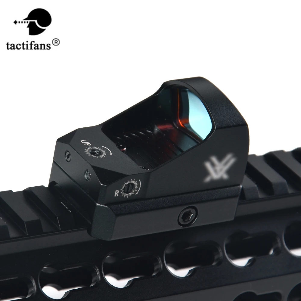 

Tactical Red Dot Sight LED Illumination Eye Relief Unlimited Parallax Free Water Proof Picatinny Hunting Shooting Accessories