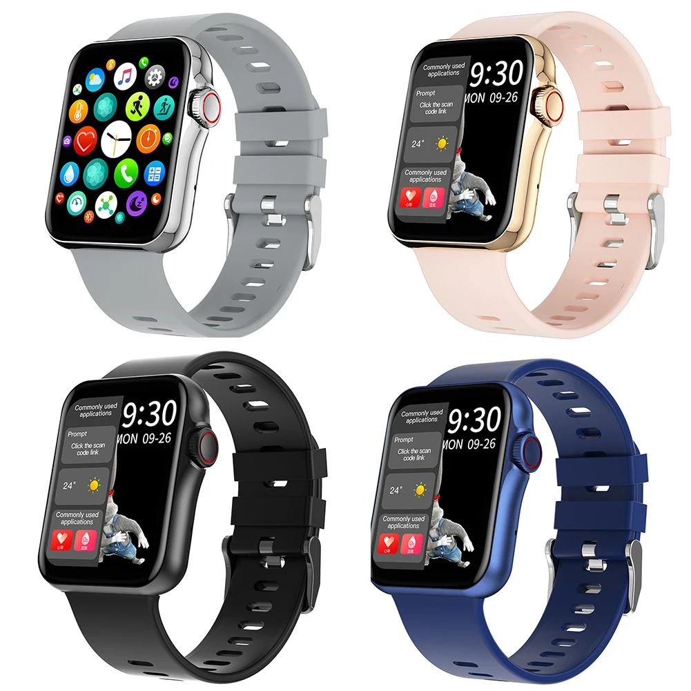 

2021 New Man Woman Smart Watch IP67 Waterproof Touch Screen Fitness Trackers Blood Pressure Heart Rate Bluetooth SmartWatch D06