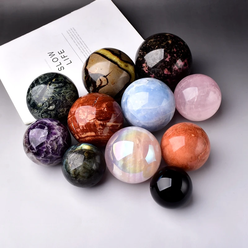 Натуральные камни 12 цветов Хрустальная палочка аметист розовый кварц лечебная