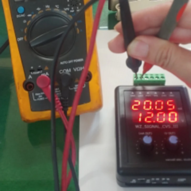 

Adjustable 4-20Ma Signal Generator 24V Current Voltage Transmitter Calibrator Source 0-10V Constant Current Source