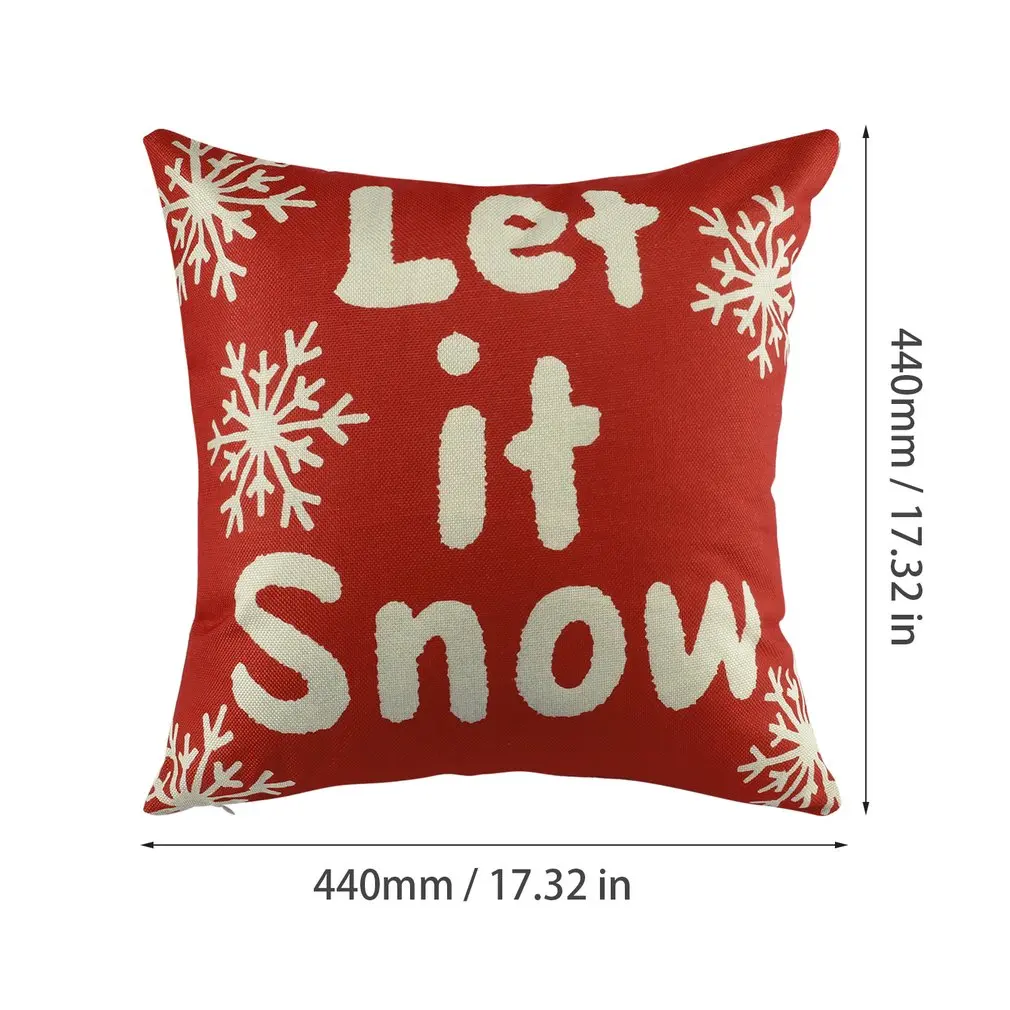 17 x 17&quot Linen Fabric Decorative Sofa Pillow Cases Print Decor Hidden Zipper Environmentally Friendly 4 Pack | Дом и сад